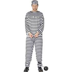 Tjuvar & Banditer Maskerad Smiffys Smiffys Convict Costume