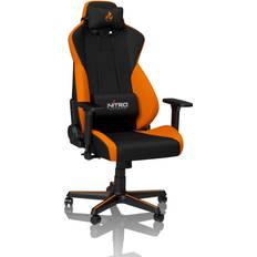 25 kg Sedie da gioco Nitro Concepts S300 Sedia Gaming Nero Arancione