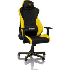 Gamestoelen Nitro Concepts S300 Astral Yellow Gaming stoel Zwart, Geel