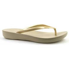 Fitflop Gold Slippers & Sandals Fitflop Iqushion W - Gold