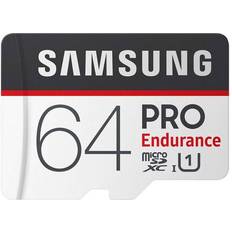 Minnekort & minnepenner Samsung Pro Endurance microSDXC Class 10 UHS-I U1 100/30MB/s 64GB +Adapter