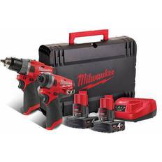 Milwaukee m12 sæt Milwaukee M12 FPP2A-402X Set (2x4.0Ah)