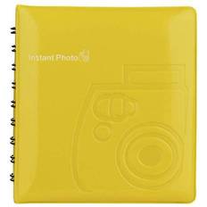 Gule Fotoalbum Fujifilm Instax Mini Photo Album 64 5.4x8.6