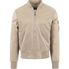 Urban Classics Basic Bomber Jacket Beige