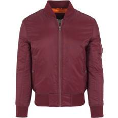 Urban Classics Basic Bomber Jacket Burgundy