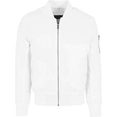 Urban Classics Basic Bomber Jacket White