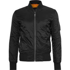 Urban Classics Basic Bomber Jacket - Black