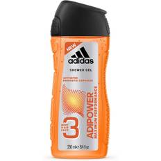 Adidas Adipower 3in1 Body Hair & Face Shower Gel for Him 250ml