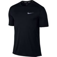 Nike miler men Nike Miler Running T-shirt Men - Black/Black