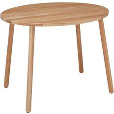 Nofred Mouse Table D'enfant Ovale 64 x 46 cm Noir