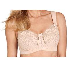 Bh miss mary lovely lace bh Miss Mary Lovely Jacquard and Lace Soft Cup Bra - Beige