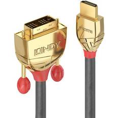 Lindy Gold Line HDMI - DVI-D Single Link 10m