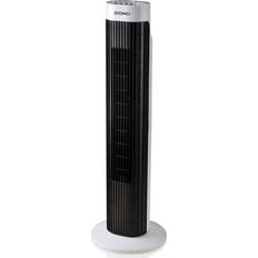 Ventilateurs Domo DO8125 Ventilateur Colonne Oscillant 45W 3 Vitesses H77 cm D770 cm Blanc