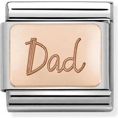 Nomination Composable Classic Dad Link Rose Gold/Stainless Steel (430101 32)