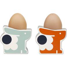 Orange Egg Cups Orla Kiely Bonnie Bunny Boxed Egg Cup 2pcs