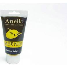 Billig Akrylmaling Artello Acrylic Paint Medium Yellow 75ml