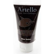 Brune Akrylmaling Artello Acrylic Paint Raw Umber 75ml