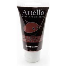 Brune Akrylmaling Artello Acrylic Paint Burnt Sienna 75ml