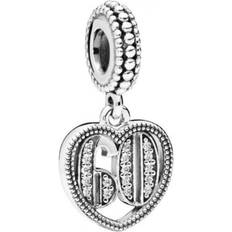 Pandora 60 Years of Love Charm - Silver/Transparent