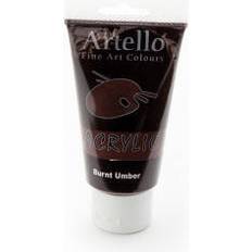 Artello Acrylic Paint Dark Brown 75ml