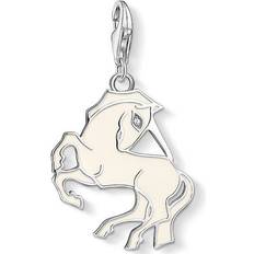 Thomas Sabo Unicorn Charm - Silver/White