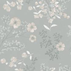 Boråstapeter Tapetti Prairie Rose Harmaa
