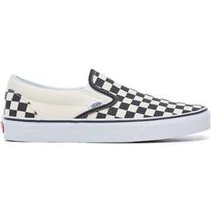 Checkerboard Slip-On - Black/Off White 