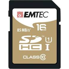 Emtec 16GB SDHC Classe10 Gold Plus 85Mb/24Mb U1