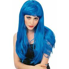 Rubies Glamour Wig Blue