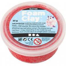 Foam Clay Glitter Clay Red 35g