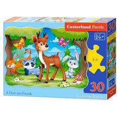 Puslespil Castorland A Deer & Friends 30 Pieces