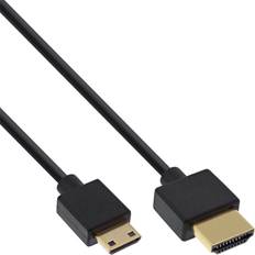 HDMI-kabler - Mini HDMI HDMI InLine HDMI-Mini HDMI 2.0 0.5m