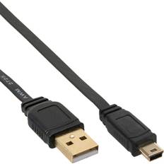 InLine Flat USB A-USB Mini-B 2.0