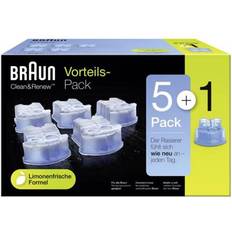 Braun Pack 5 1 de cartouches nettoyantes Clean & Renew CCR