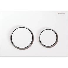 Blanc Boutons de Chasse Geberit Omega20 (115.085.KJ.1)