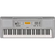 Bianco Tastiere Yamaha YPT-360 Tastiera Midi 61 Chiavi Argento Usb