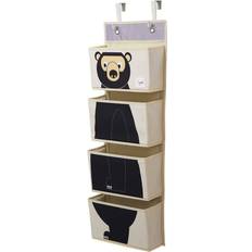 Papier Wandablagen 3 Sprouts Bear Hanging Wall Organizer