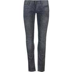 G-Star 3301 Low Waist Skinny Jeans - Dark Aged Cobler