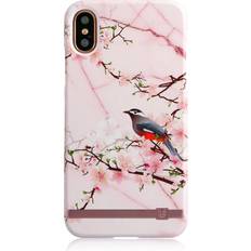 Marble Blossom Print Design Case (iPhone X)