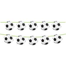 Garlands Flag Line Football White/Black