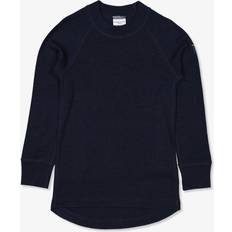 18-24M Superundertøy Polarn O. Pyret Thermal Merino Kids Top - Dark Navy (60389270)