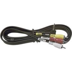 RCA Kabel Kabels Wentronic 3RCA-3.5mm Angled