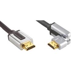 Profigold Kablar Profigold Rotatable HDMI-HDMI 1m