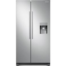 Samsung Grey - Side-by-side Fridge Freezers Samsung RS52N3313SA/EU Silver, Grey