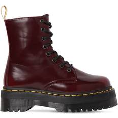 Dr. Martens Vegan Jadon II - Cherry Red Oxford Rub Off