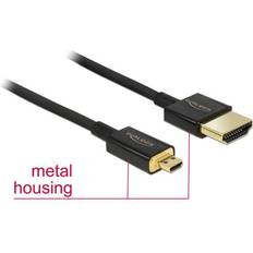DeLock Slim Premium HDMI - HDMI Mini 0.2m
