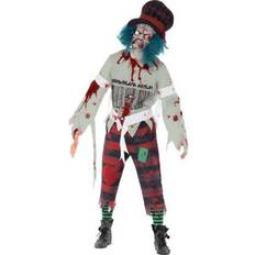 Smiffys Zombie Wonderland Mad Hatter Adult Costume