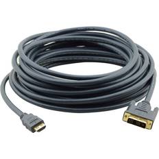 DVI-kablar - Standard HDMI-Standard HDMI Kramer HDMI - DVI-D Single Link 4.6m