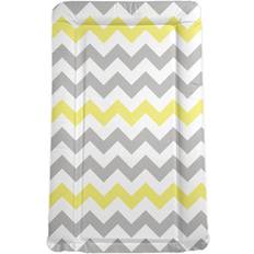 My Babiie Grey & Yellow Chevron Changing Mat