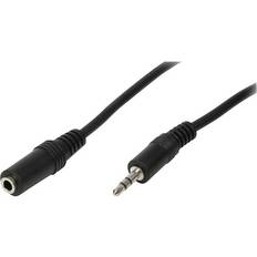 3.5mm 10m audio LogiLink 3.5mm - 3.5mm M-F 10m